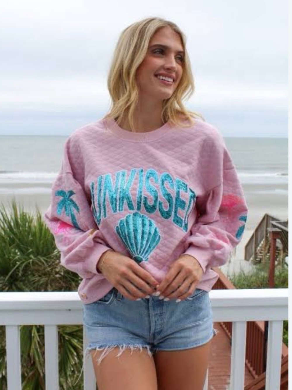 Simply Southern Quilted Sweatshirt